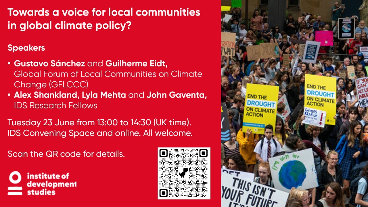 Towards a voice for local communities in global climate policy?