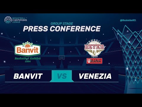 Banvit v Umana Reyer Venezia - Press Conference - Basketball Champions League 2017-18