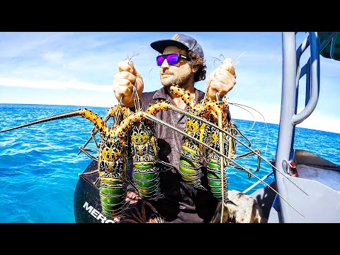 PICKLED CRAYFISH Living From The Ocean On A Remote Island BEACH CLEAN UP (Part 2) - Ep 189
