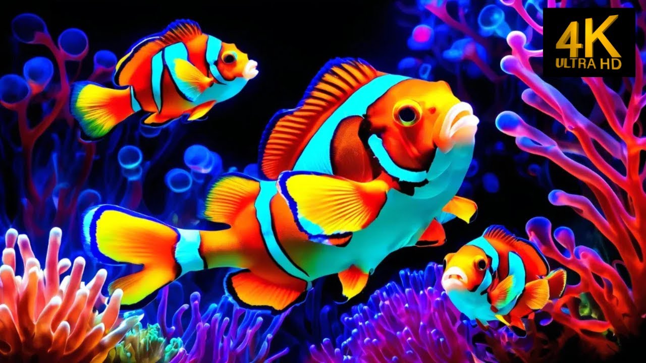 The Best 4K Aquarium - Explore the Stunning World of Sea Jellyfish and Beautiful Coral Reef Fish. #8