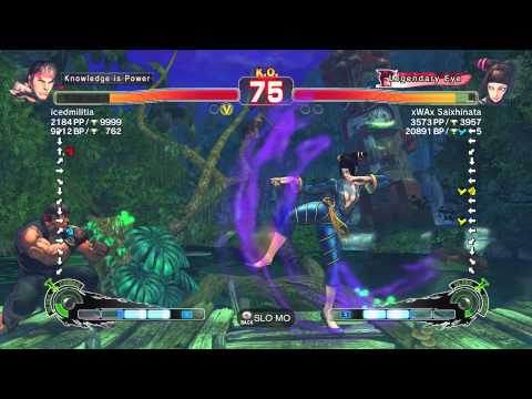 SSF4: AE2012 icedmilitia (Ryu) Vs xWAx Saixhinata (Juri)