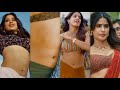 Janhvi Kapoor Hot Navel Vertical Edit 4K 60fps Chikiri Video Song Ramcharan Peddi