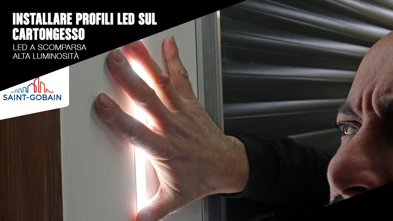 Watch Now Come installare dei PROFILI LED a scomparsa sul CARTONGESSO Come installare dei PROFILI LED a scomparsa sul CARTONGESSO