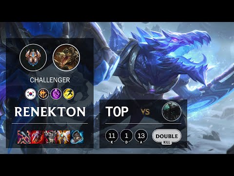 Renekton Top vs Mordekaiser - KR Challenger Patch 11.20