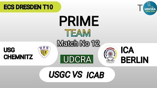 USGC VS ICAB Fantasy Dream11 Prediction, USGC VS ICAB ECI T10 DRESDEN, 12th Match Prediction