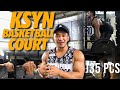 KSYN BASKETBALL COURT | PULL DAY | 935 MATS PARA SA KSYN GYM
