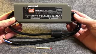 Mean Well PWM-90-12 Stmívatelný zdroj pro LED 90W