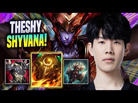 THESHY DOMINATING WITH SHYVANA! - WBG TheShy Plays Shyvana TOP vs Nasus! | Season 2022