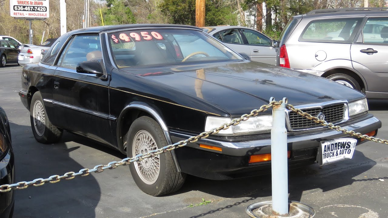 1991 Chrysler TC by Maserati | Full Tour & Start Up