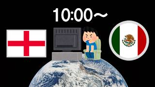 【W杯】イングランドVSメキシコの勝敗が本当に分からないので確認する枠