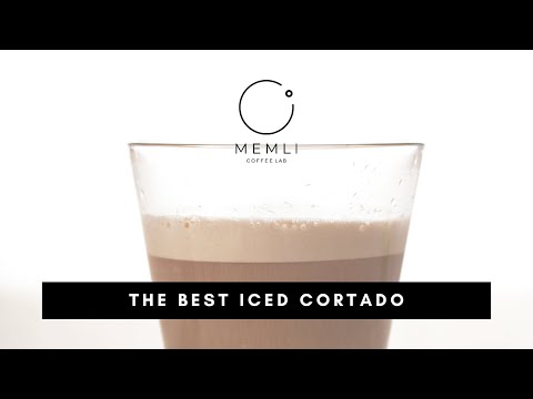 How To Prepare the Best Iced Cortado Frappe