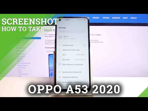 How to Take Screenshot in OPPO A53 2020 – Catch Fleeting Content