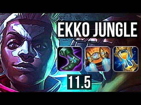 EKKO vs SHYVANA (JUNGLE) | 10/1/10, 1.8M mastery, Dominating | EUW Diamond | v11.5
