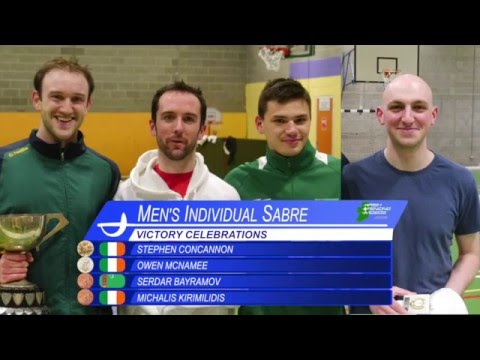 Irish Open, Men's Sabre Final 2015