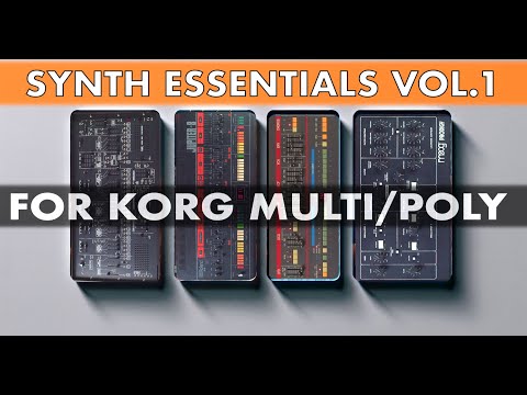Synth Essentials Vol.1 - a Korg Multi/Poly Soundpack - finest patches collection