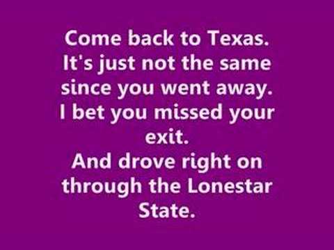 Bowling for Soup - Ohio (Come back to Texas) Lyrics