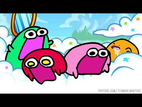 Kirbo and his Poyo pals saying poyo