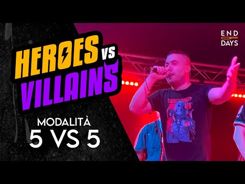 HYDRA, SHEKKERO, FRENK, REDRUM & CASCO vs SNAKE, DRIMER, GRIZZLY, GIUSS & EFSI9 - 5 vs 5 - HvsV