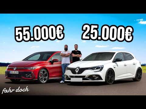 JUST AS GOOD, BUT HALF AS EXPENSIVE? New VW GOLF 8.5 GTI vs Renault Megane RS | Drive
