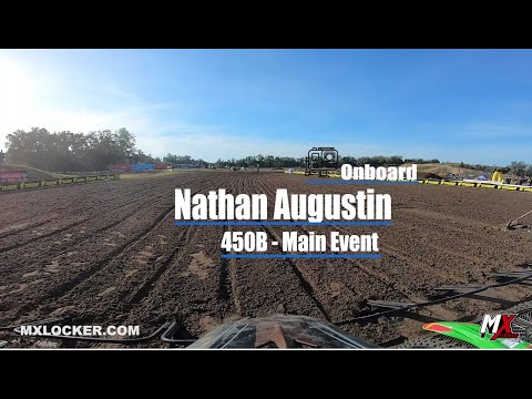2019 Mini O's SX: Nathan Augustin GoPro in 450B Main Event - MXLocker