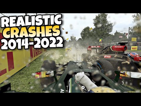 F1 REALISTIC CRASHES 2014 - 2022 #19