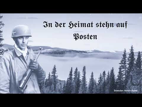 In der Heimat stehn auf Posten (German soldier song)
