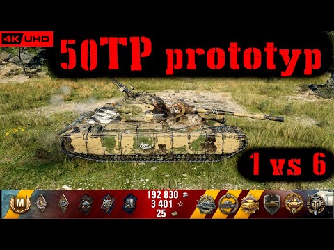 World of Tanks 50TP prototyp Replay - 10 Kills 7.1K DMG(Patch 1.6.1)