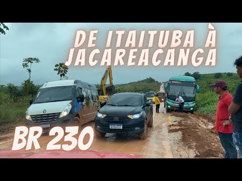 Saindo de ITAITUBA destino JACAREACANGA | Parque Nacional da AMAZÔNIA #br230 #offroad #amazonia