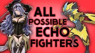 Smash Ultimate ALL Possible Echo Fighters! - PART TWO