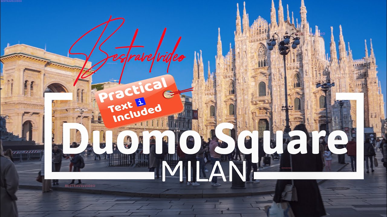 Immersive street-level walking tour through Milan Galleria, Italy, showcasing authentic urban landscapes, local architecture, and the vibrant atmosphere of the city's neighborhoods