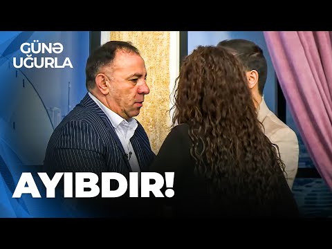 Günə Uğurla - Aşıq Mübarizlə Arzu Mələk arasında QALMAQAL - Studiyada gərginlik