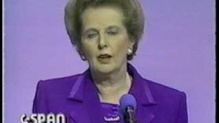 Margaret Thatcher does the Dead Parrot Sketch
