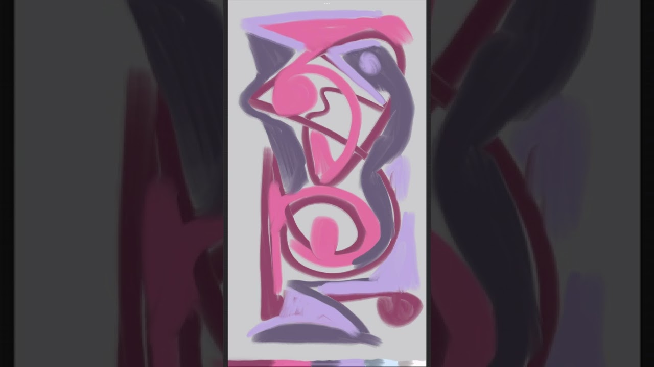 Check out my new #Drawing ! #nft on the #phone | #nftart | Nonobjective #abstract #art #opensea