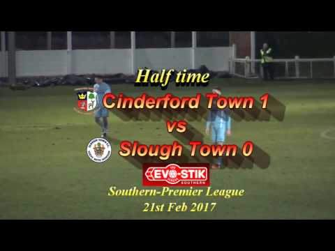 Cinderford Town v Slough Town Evo Stik Southern Premier League 21st Feb 2017