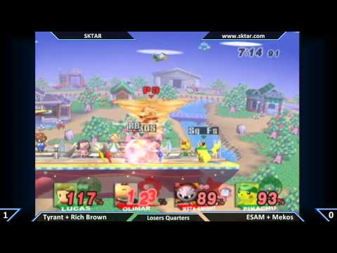SKTAR - Tyrant + Rich Brown vs ESAM + Mekos - Losers Quarters