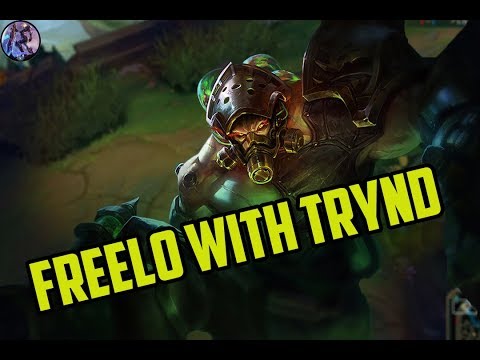 TRYNDAMERE SMURF IN PLATINUM | Destroying plat with tryndamere | Diamond smurf | patch 7.16