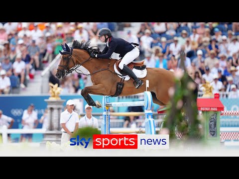 Team GB win gold in equestrian team jumping