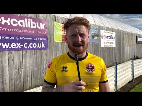 Louis Rooney Post-Match Interview | Swindon Supermarine vs Truro City