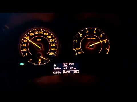 BMW 118i F20 N13 Engine full bolt on acceleration 0-100KM/H