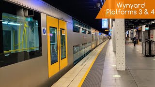 Sydney Trains Vlog 1811: Wynyard Platforms 3 & 4