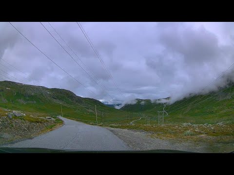 Driving | Tindevegen | Øvre Årdal - Turtagrø | Road Trip Norway