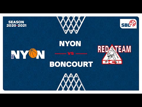 Баскетбол BBC Nyon vs BC Boncourt | Swiss League | @Swiss Basketball TV