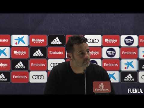 Rueda de prensa de Mere tras el Real Madrid Castilla 0-1 CF Fuenlabrada
