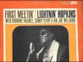 Lightnin' Hopkins   Ain't Nothin' Like Whiskey