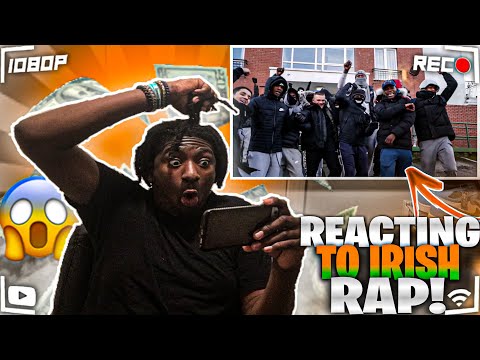 AMERICAN FIRST EVER REACTION TO IRISH DRILL/RAP!🔥🇮🇪(IT'S FIRE)
