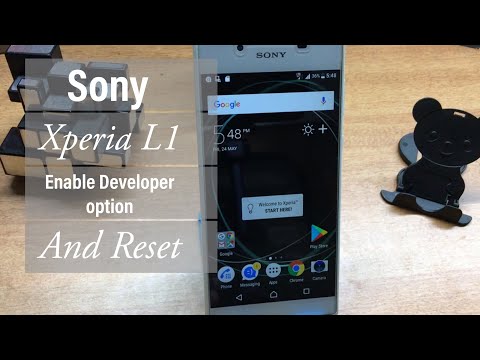 Sony Xperia L1 (G3312) Enable Developer Option and Reset | GSMAN ASHIQUE |