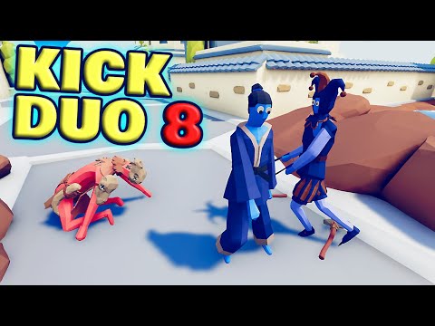 Kick Duo8! Taekwondo & Jester vs Every Faction 2v1- TABS Unit Creator Update