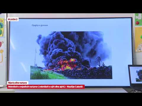 2097 - Njeriu dhe natyra - Ndotësit e mjedisit natyror (ndotësit e ujit dhe ajrit)