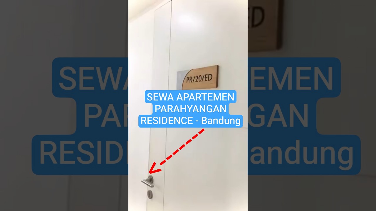 For Sale: Parahyangan Residence Apartment 1 Bedroom (1 Bedroom/1Br) Move-In Ready