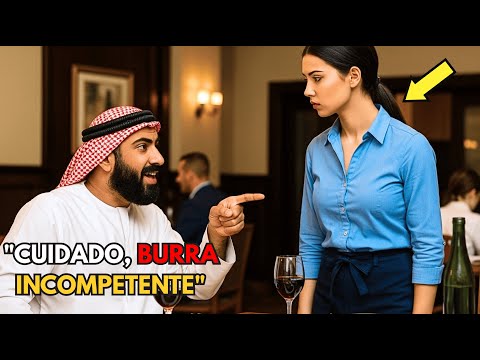 JEQUE MILLONARIO LA LLAMA 'BURRA' EN ÁRABE... ELLA RESPONDE EN SU IDIOMA Y LO DEJA EN SHOCK